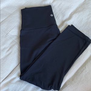 Black high waisted lululemon leggings
